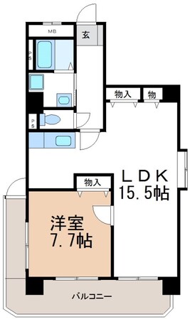 アーバンヒルズの物件間取画像